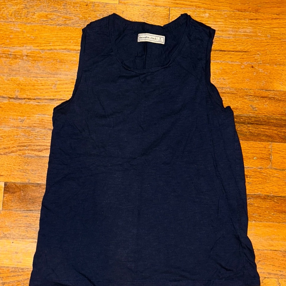 Women’s Abercrombie Navy Tank
